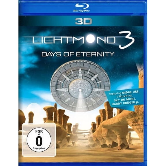 Moonlight 3 - Days of Eternity (2014) ( Lichtmond 3 ) ( Moon light Three ) (3D & 2D) [ Blu-Ray, Reg.A/B/C Import - Germany ]