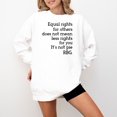 thumbnail image 1 of Moonlight Apparel Sweatshirt Women's Long Sleeve Oversized Pullover for Winter Crewneck Funny Graphic Sweater Soft Fleece Loungewear & Stylish Shirt Casual Wear, 1 of 6