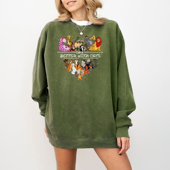 Moonlight Apparel Sweatshirt Women's Long Sleeve Oversized Pullover for Winter Crewneck Funny Graphic Sweater Soft Fleece Loungewear & Stylish Shirt Casual Wear