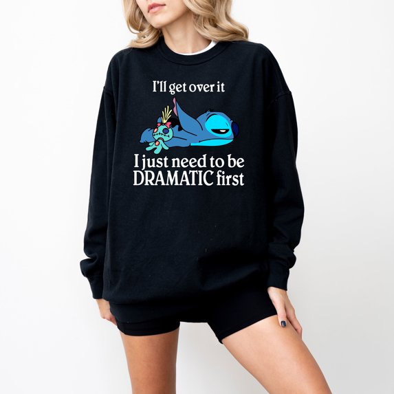 Moonlight Apparel Sweatshirt Women's Long Sleeve Oversized Pullover for Winter Crewneck Funny Graphic Sweater Soft Fleece Loungewear & Stylish Shirt Casual Wear