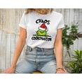 thumbnail image 1 of Moonlight Apparel Women’s Christmas Graphic Tee “Chaos Coordinator” Funny Holiday Shirt Cute Santa Hat Cartoon Print Casual Short Sleeve Top, 1 of 6