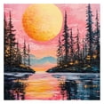 thumbnail image 1 of Moonlight Diamond Art Painting Kits for Adults, 5D Seaside Moon Diamond Art Kits for Beginners, DIY Full Drill Paint with Diamond, Home Wall Decor 12 x 16 Inch, 1 of 8