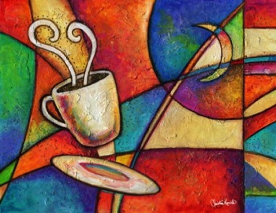 Moonlight Diner Canvas Art - Christine Kerrick (30 x 23)