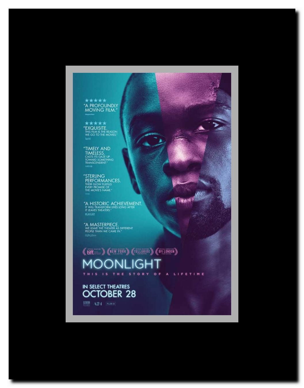 Moonlight Framed Movie Poster