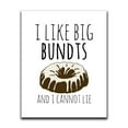 thumbnail image 1 of Moonlight Makers Funny Wall Decor With Sayings, I Like Big Bundts & I Cannot Lie, Funny Wall Art, Room Decor for Bedroom, Bathroom, Kitchen, Office, Living Room, Apartment, and Dorm Room (8"x10"), 1 of 5