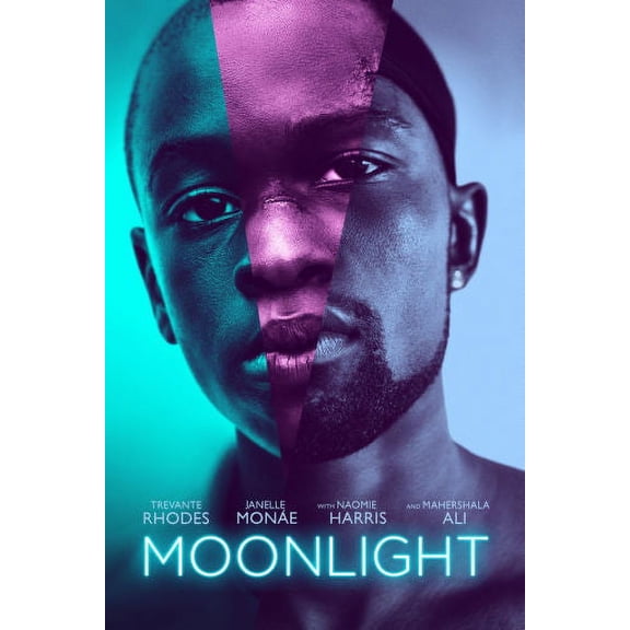 Moonlight Movie poster Metal Sign 8inx 12in Print on Metal 8x12 Square Adults Metal Prints