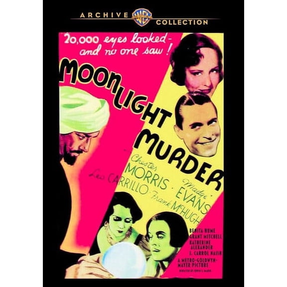 Moonlight Murder (DVD), Warner Archives, Mystery & Suspense