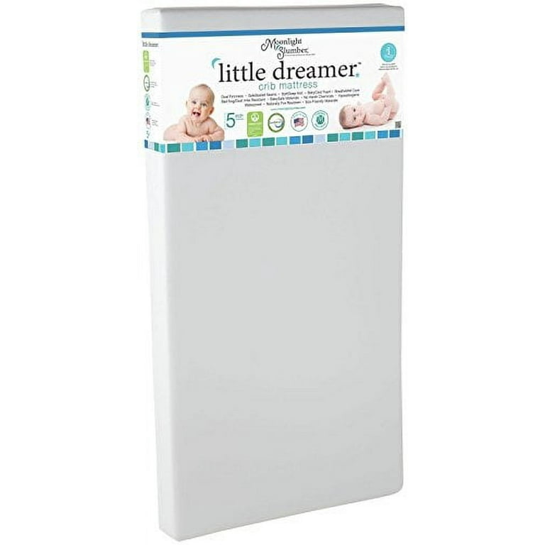 Moonlight Slumber LDMR100 Little Dreamer Crib Mattress Walmart