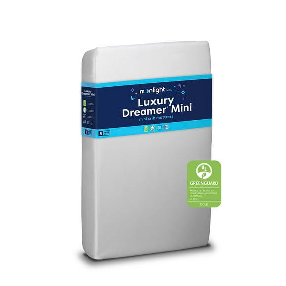 Moonlight Slumber Luxury Dreamer Mini Crib Mattress for Infants and Toddlers