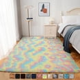 thumbnail image 1 of Moonlight20015 Area Rug 5x7ft non-slip Soft Fluffy Shaggy for Living Room Bedroom Décor Rainbow, 1 of 8