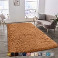 thumbnail image 1 of Moonlight20015 Area Rug 6x9ft non-slip Soft Fluffy Shaggy for Living Room Bedroom Décor Beige, 1 of 8