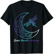 Moonlit Dragonfly T-Shirt: Spreading Hope for Mental Health