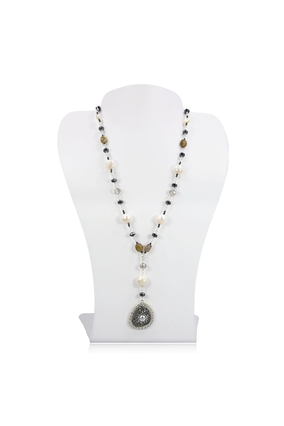 Lariat Hematite Hematite Necklace