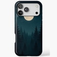 thumbnail image 1 of Moonlit Forest Night Scene iPhone Case 17 through 11 Pro Max, 1 of 2