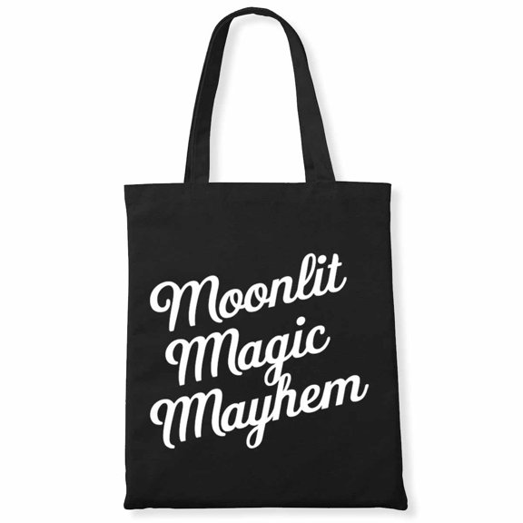 Moonlit Magic Mayhem Canvas Bag Halloween Shirt Canvas Bag 1Pc