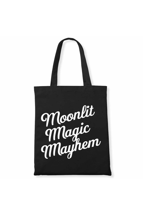 Moonlit Magic Mayhem Canvas Bag Halloween Shirt Canvas Bag 1Pc