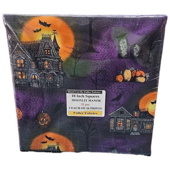 Moonlit Manor 10In Squares - 32pcs