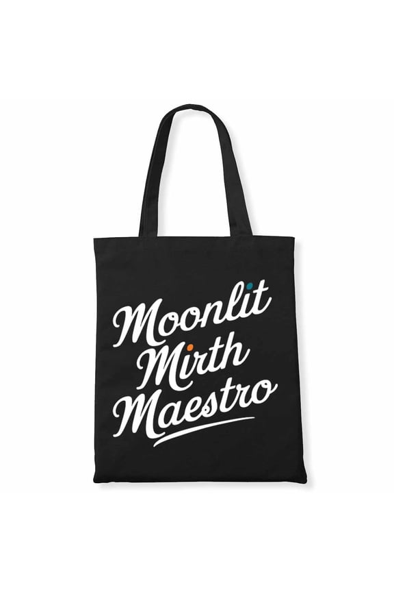 Moonlit Mirth Maestro Teacher Student Funny Halloween Costume Canvas Bag 1Pc