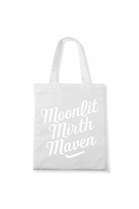 Moonlit Mirth Maven - Funny Zombie Halloween Costume Canvas Bag 1Pc