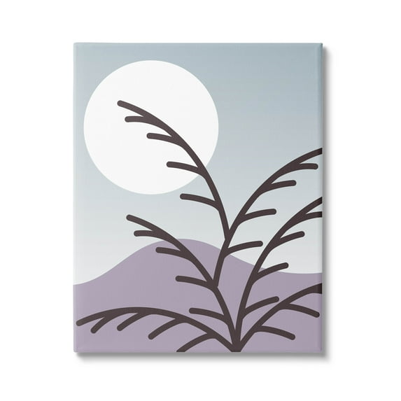 Moonlit Mountain Botanicals Botanical & Floral Graphic Art Gallery Wrapped Canvas Print Wall Art