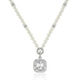 thumbnail image 1 of Moonlit Serenade Cubic Zirconia Necklace, 1 of 1
