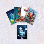 Moonlite Story Reels , 4 Pixar Book Stories - Cars, The Incredibles, Monster Inc, Toy Story Book Set With Flashlight Projector , Learning Toys For 1 Year Old Till 7 Year Old