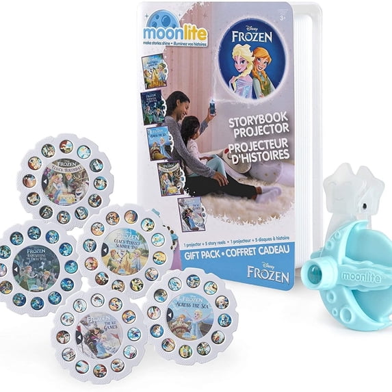 Moonlite Storybook Projector for Smartphones & 5 Story Reels Moonlite Electronic Learning Systems