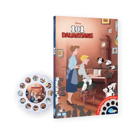 Moonlite Storytime Disney's 101 Dalmatian Single Story Reel, Interactive Early Learning for Kids Age 1 to 4