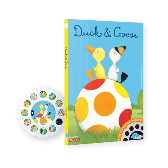 Moonlite Storytime Duck & Goose Single Story Reel, Interactive Early Learning for Kids Age 1 to 4
