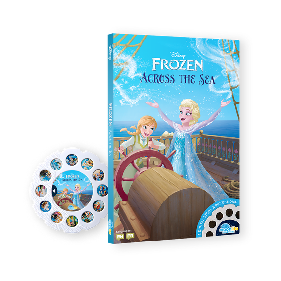 Moonlite Storytime Frozen Across The Sea Story Reel, Interactive Early Learning for Kids Age 1 to 4