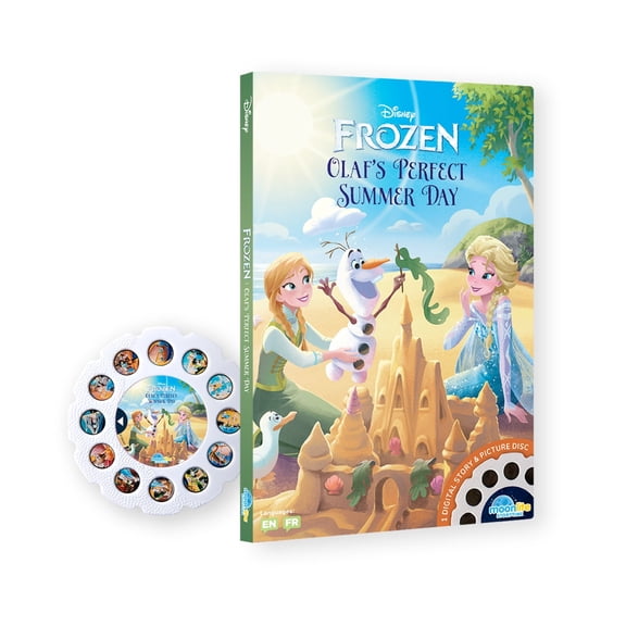 Moonlite Storytime Frozen Olaf's Perfect Summer Day Single Story Reel, Interactive Early Learning for Kids Age 1 to 4