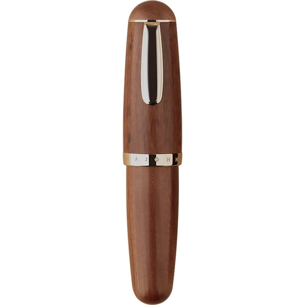Lanxivi Majohn Q1 Vulpen Gebogen Nib Fude Pen, Little Fat Man Transparante Pipet Vulpen Pocket Pen Grote Capaciteit