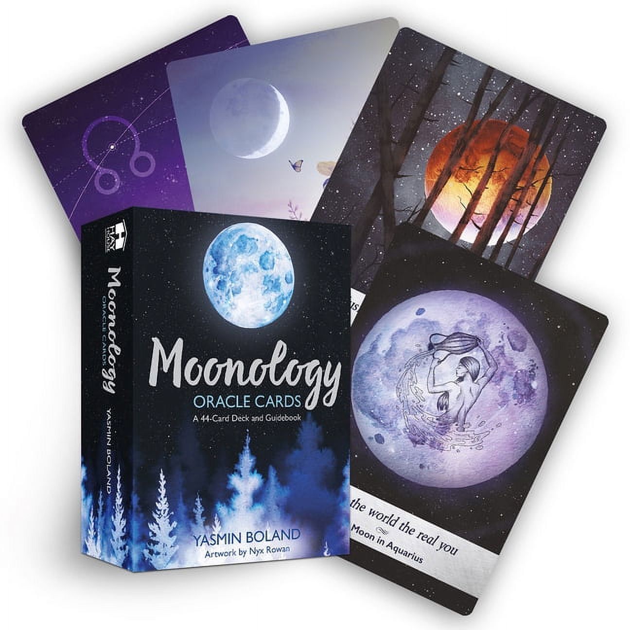 Moonology Oracle Cards : A 44-Card Deck and Guidebook