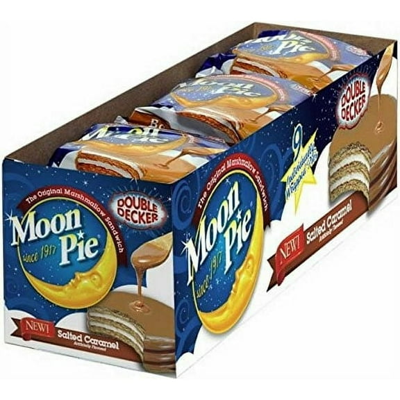 Moonpie, Double Decker Marshmallow Sandwiches , 2.75 Oz (Pack of 9)