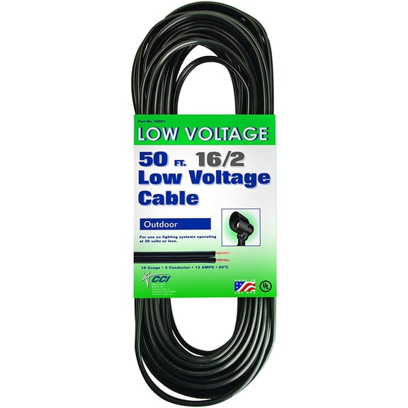 Moonrays 16/2 50' AWG Low-Voltage Wire