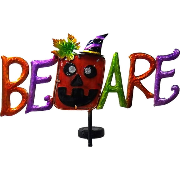 Moonrays 90009 Solar Beware Stake Light