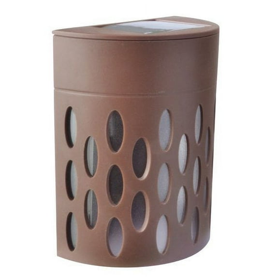 Moonrays 95022 Solar Powered Mini LED Deck Light, Bronze Finish