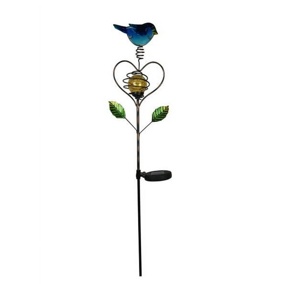 Moonrays 96307 Happy Bluebird Solar Stake Light