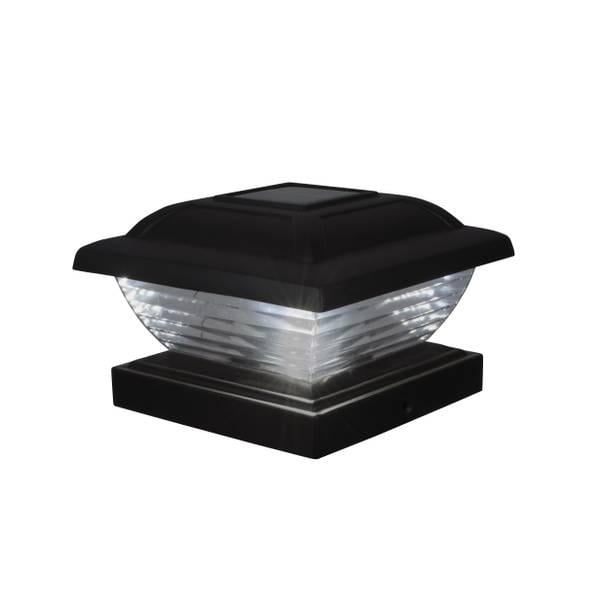 Moonrays Moonrays 4-Pack Bronze Solar Fence Post Cap
