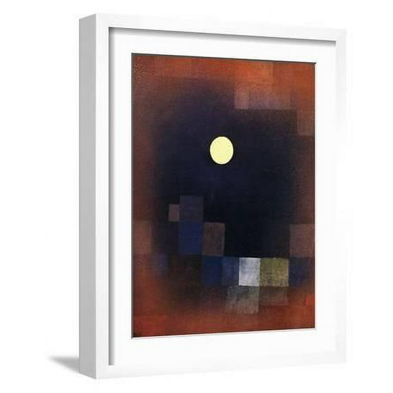 Moonrise, Abstract Scenic Framed Art Print Wall Art by Paul Klee Sold by Art.Com