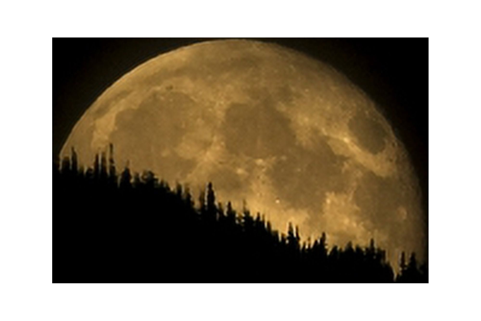 Moonrise Canvas Art - Yuichi TakasakaStocktrek Images (35 x 23)