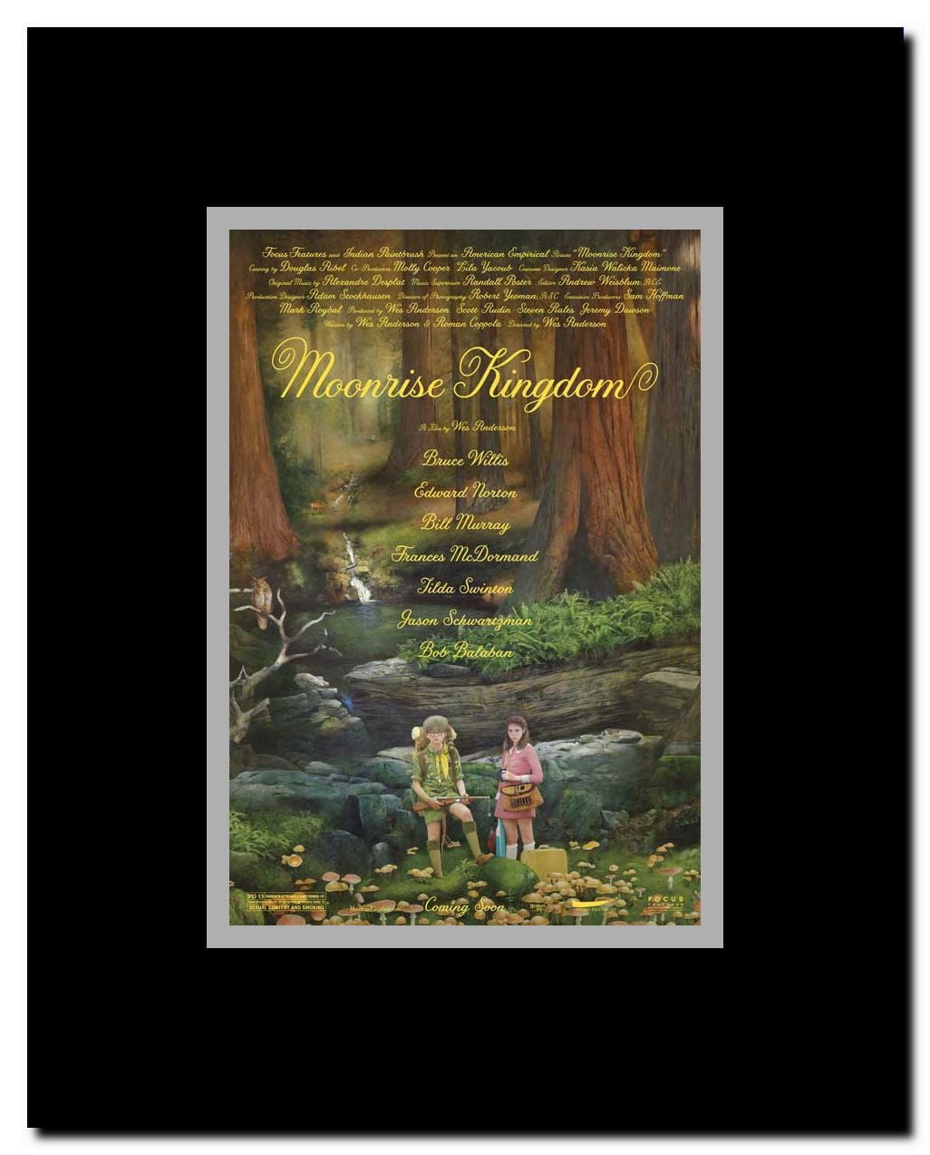 Moonrise Kingdom Framed Movie Poster