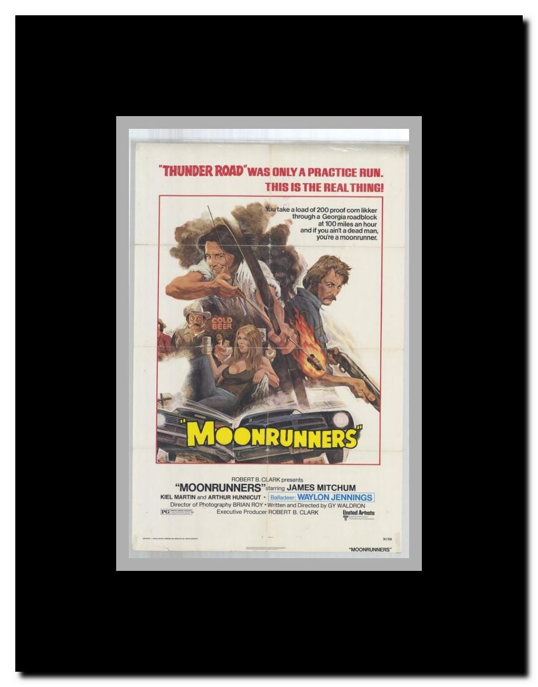 Moonrunners Framed Movie Poster