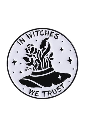 Moons Phase Witch Brooch Enameled Goth Pin Black Cats Designs Punk Jewelry For Halloween Accessories Gift