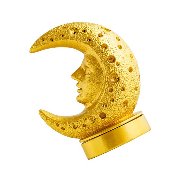 Moons Themed Resin Ashes Catcher Home Ornament for Relaxation