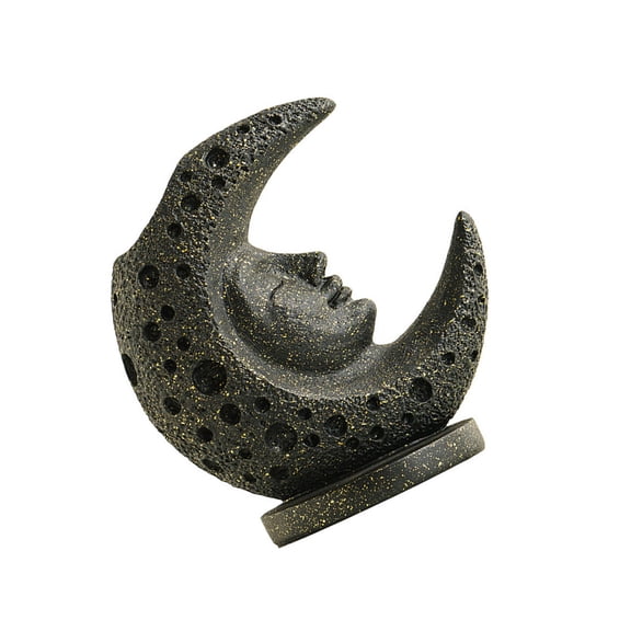 Moons Themed Resin Flower Display Contaner Middle Eastern Sculpture Planter Vases Exotic Decors for Stylish Interior