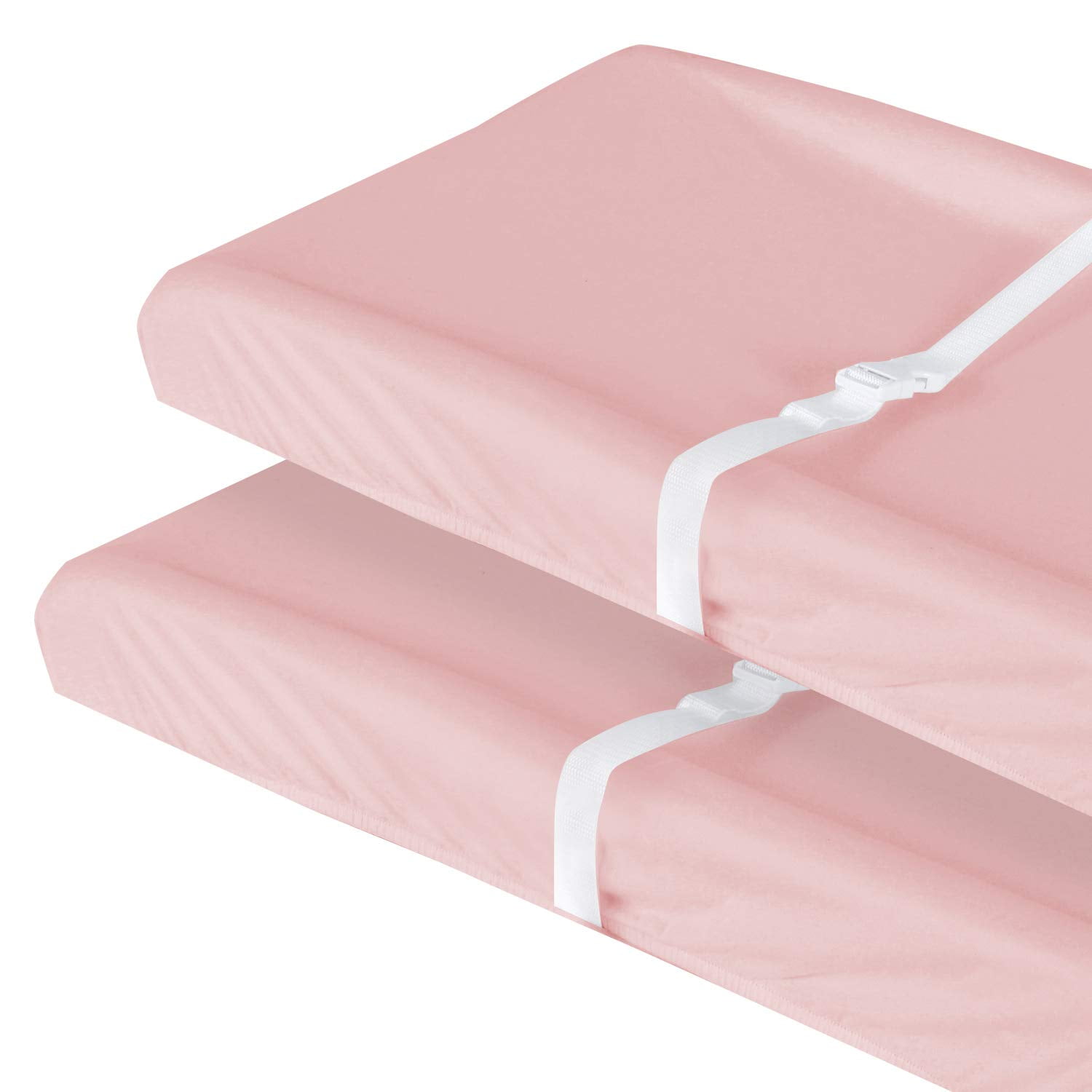 Baby Crib Sheet Saver - Pink Chevron - Minky - Changing Pad - Waterproof on  , $30.00
