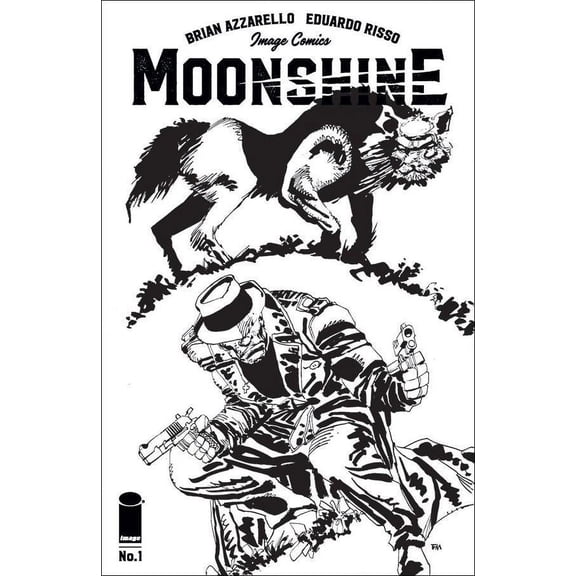 Moonshine #1D VF ; Image Comic Book
