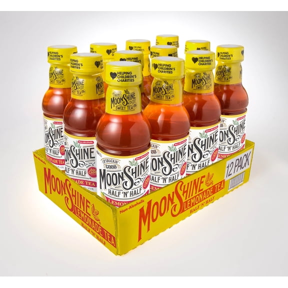 Moonshine Half N Half Lemonade Tea, 12pk 16oz