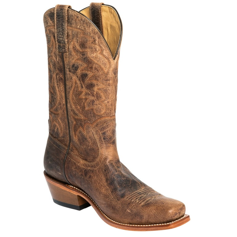 Mens narrow shaft cowboy boots discount
